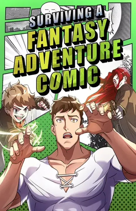 Surviving a Fantasy Adventure Comic AR Cover Image